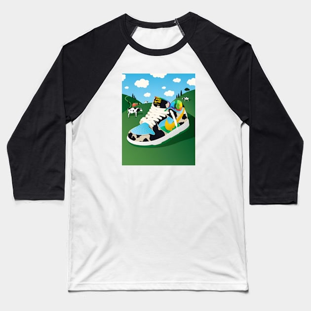 make your moo Baseball T-Shirt by rajibdeje@gmail.com